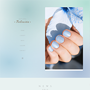 ネイルサロンHPサンプル